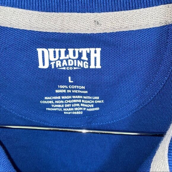 Duluth Trading Co. Short Sleeve Polo Shirt Large - Picture 4 of 4